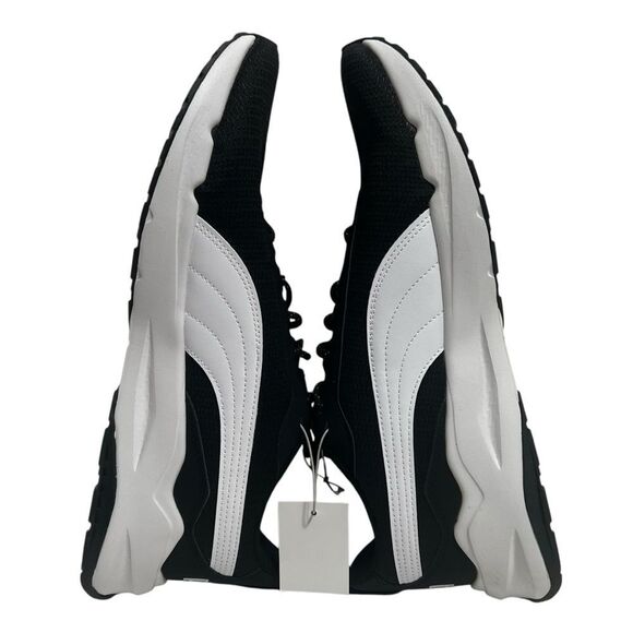 Puma Zip C Sneaker Men’s 12 Black Athletic Lightweight Mesh Lace-Up Running NWOB - Picture 9 of 13